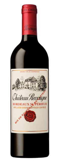 Vin de Bordeaux Chateau Recougne rouge